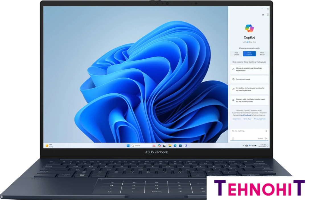 Ноутбук ASUS Zenbook 14 OLED UX3405CA-PP679 Win 11 Pro