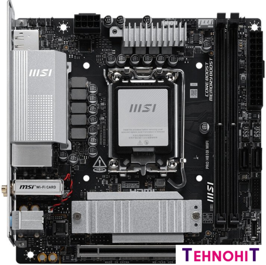 Материнская плата MSI PRO H810I WiFi