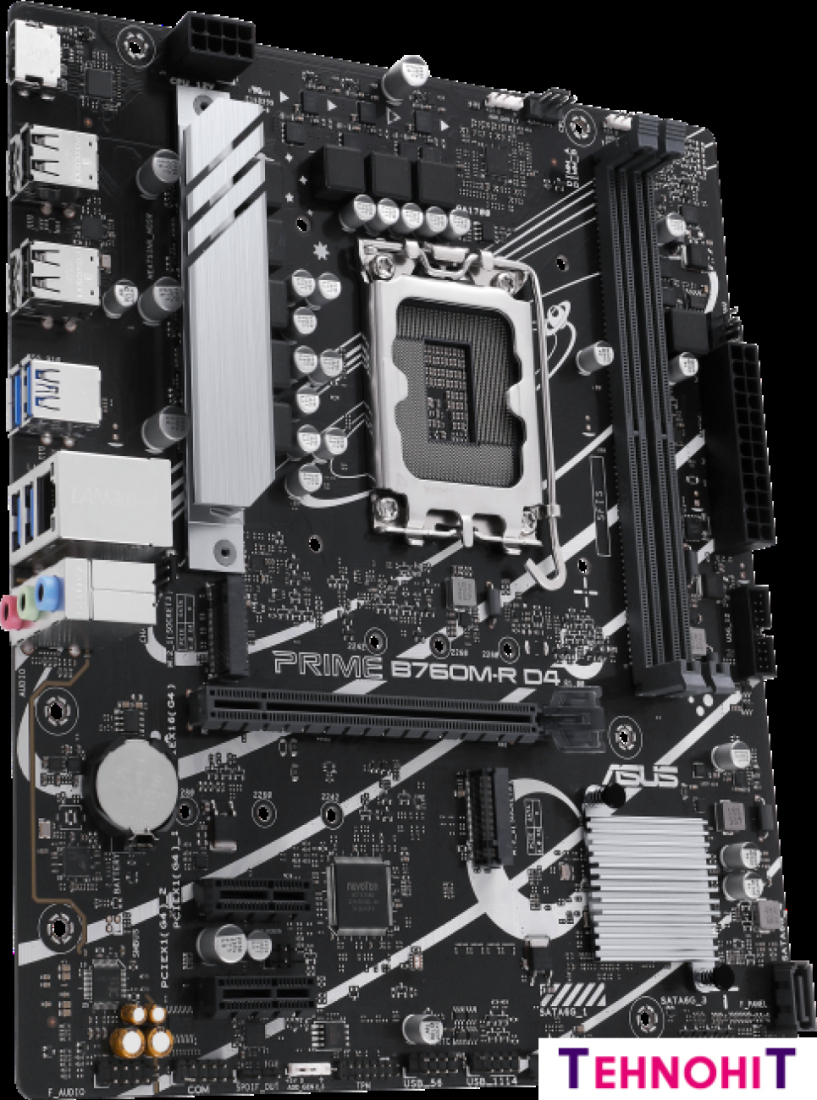 Материнская плата ASUS PRIME B760M-R D4
