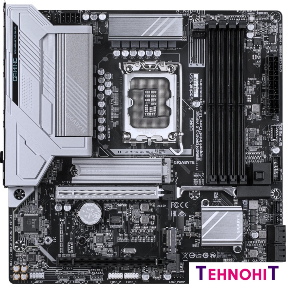 Материнская плата Gigabyte B860M Gaming X WiFi6E