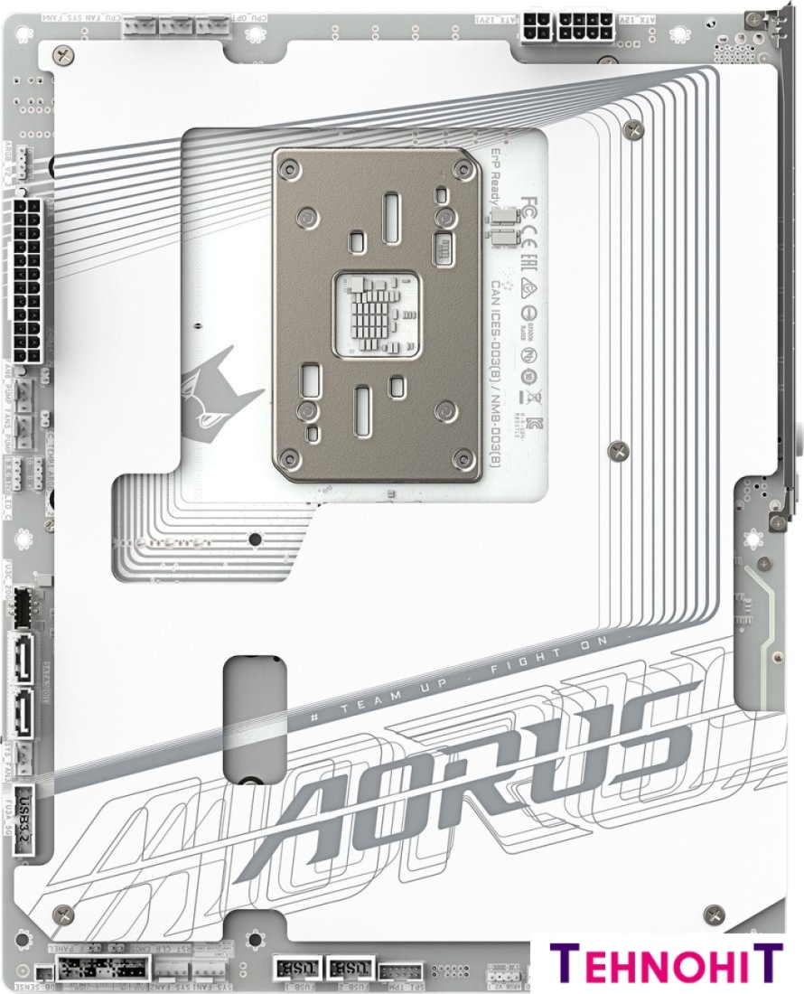 Материнская плата Gigabyte B850 Aorus Stealth Ice