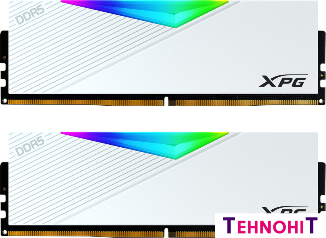 Оперативная память ADATA XPG Lancer RGB 2x16ГБ DDR5 7200МГц AX5U7200C3416G-DCLARWH