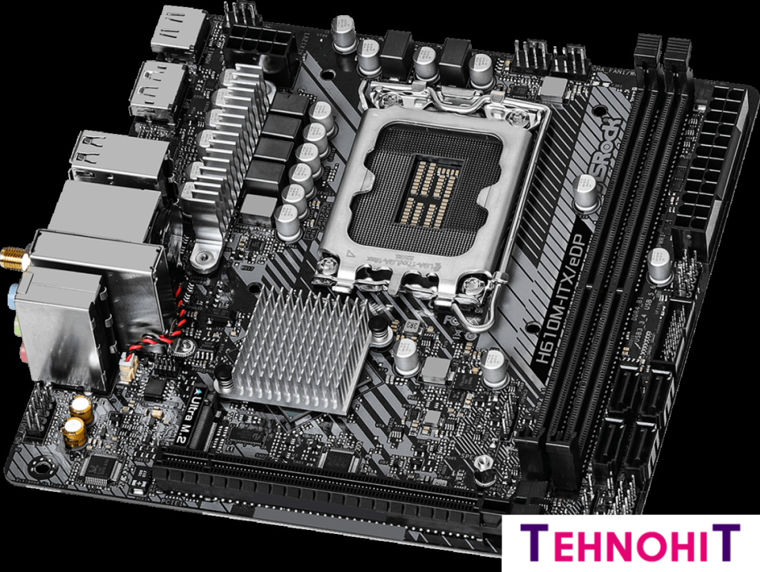 Материнская плата ASRock H610M-ITX/EDP