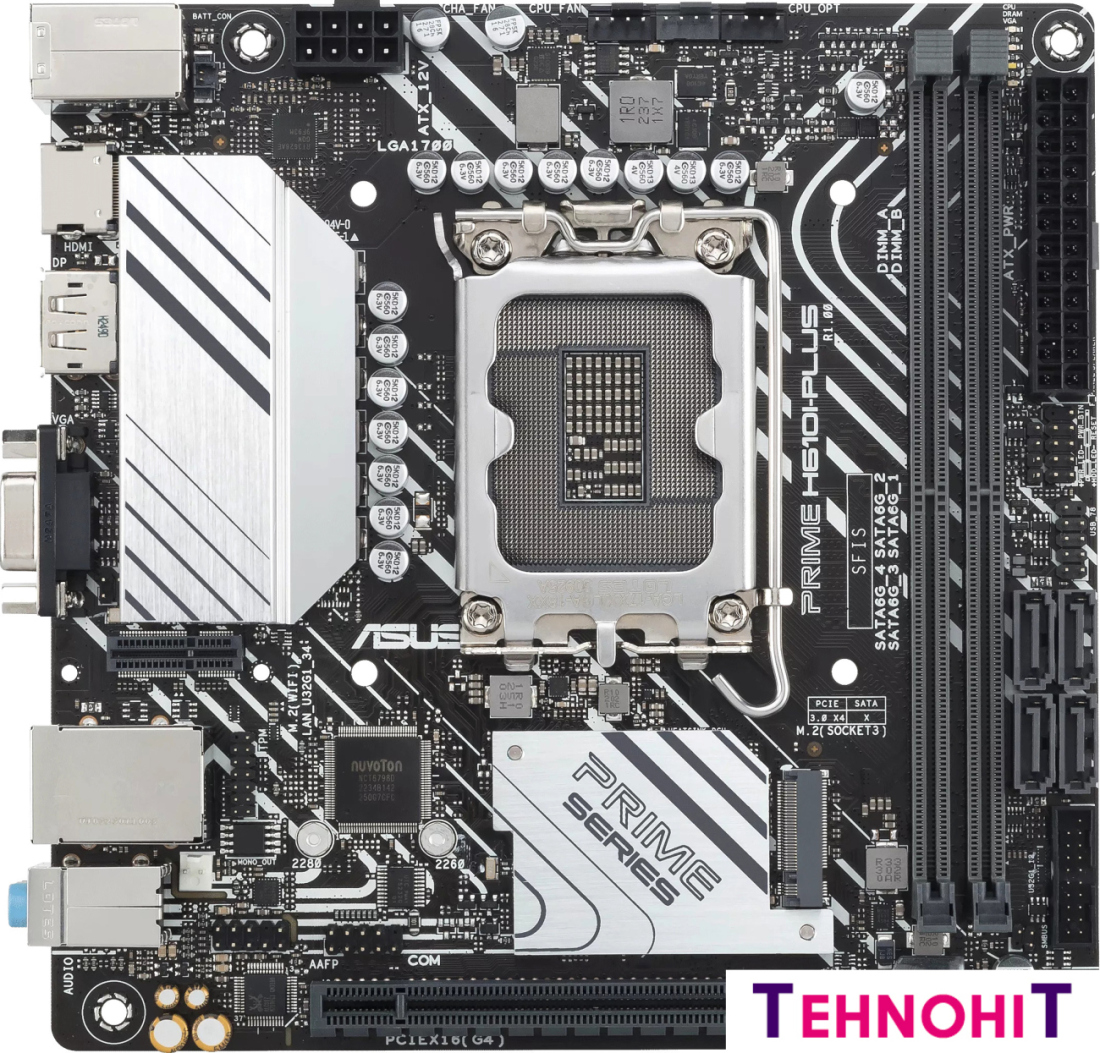 Материнская плата ASUS Prime H610I-PLUS-CSM