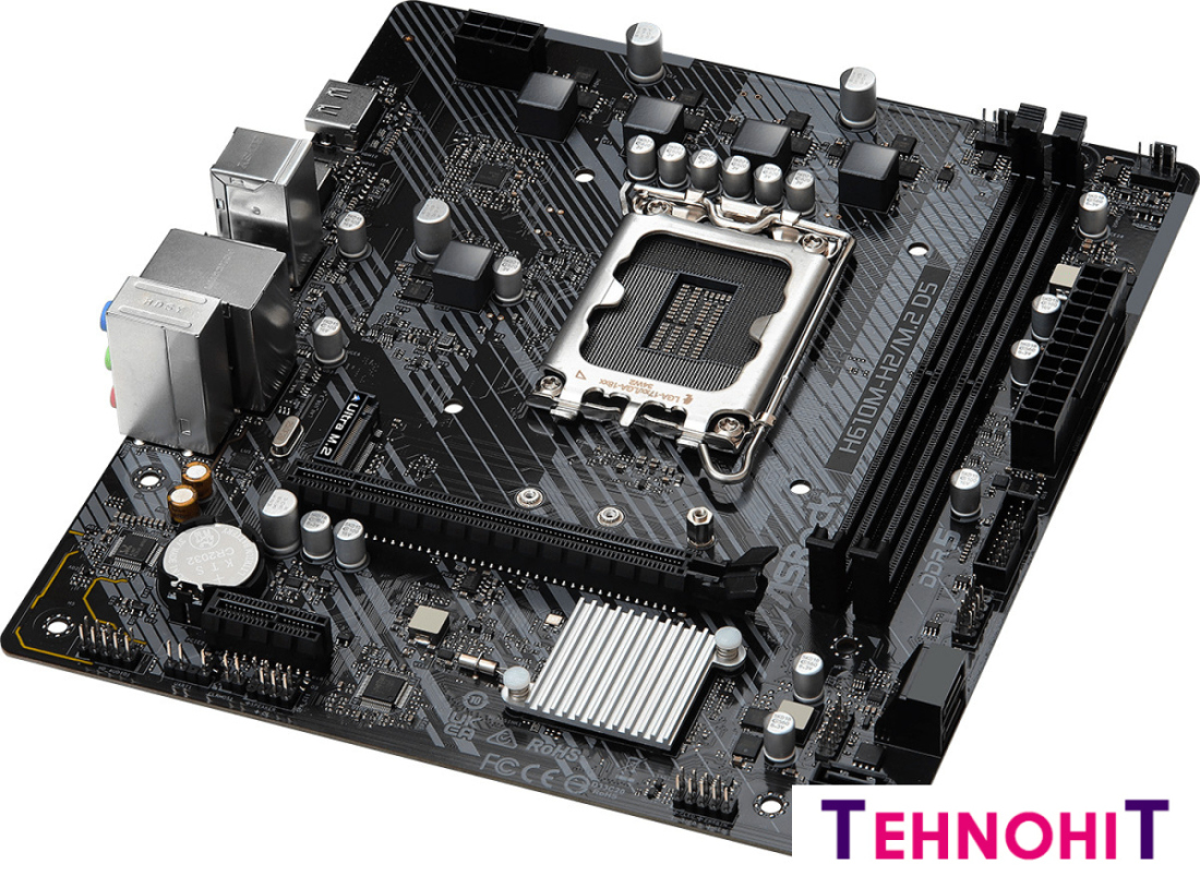 Материнская плата ASRock H610M-H2/M.2 D5