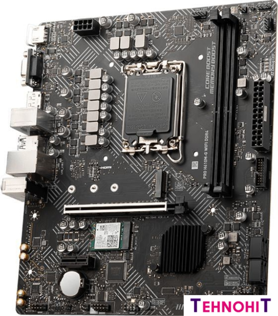 Материнская плата MSI PRO H610M-G WiFi DDR4