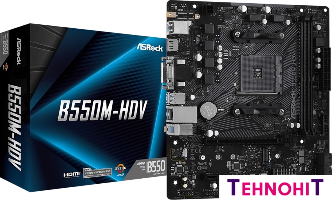 Материнская плата ASRock B550M-HDV