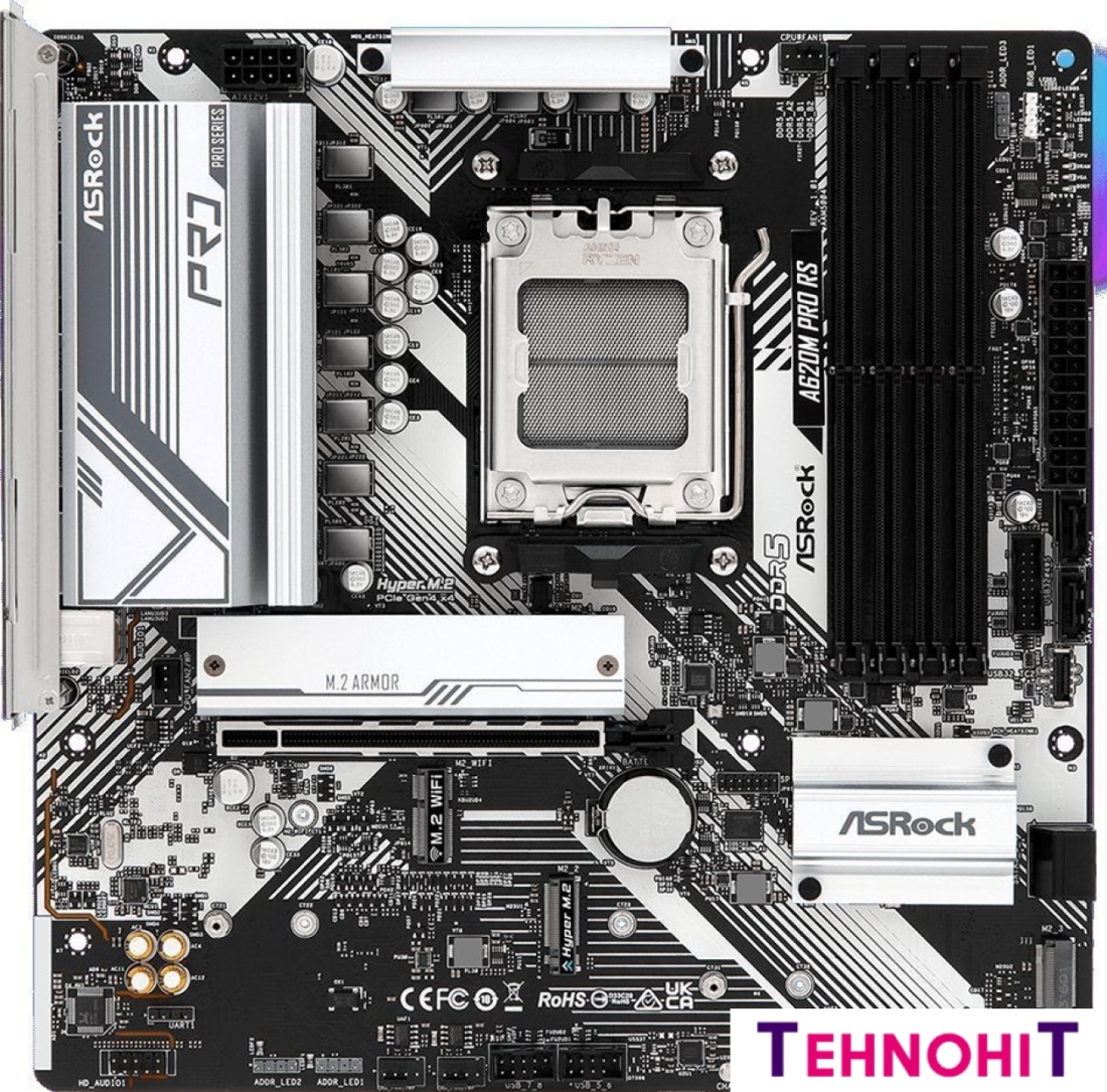Материнская плата ASRock A620M Pro RS