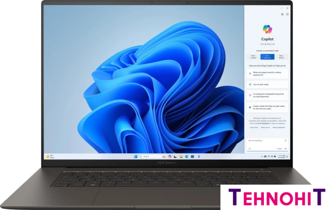 Ноутбук ASUS Zenbook S14 OLED UX5406AA-SW046W