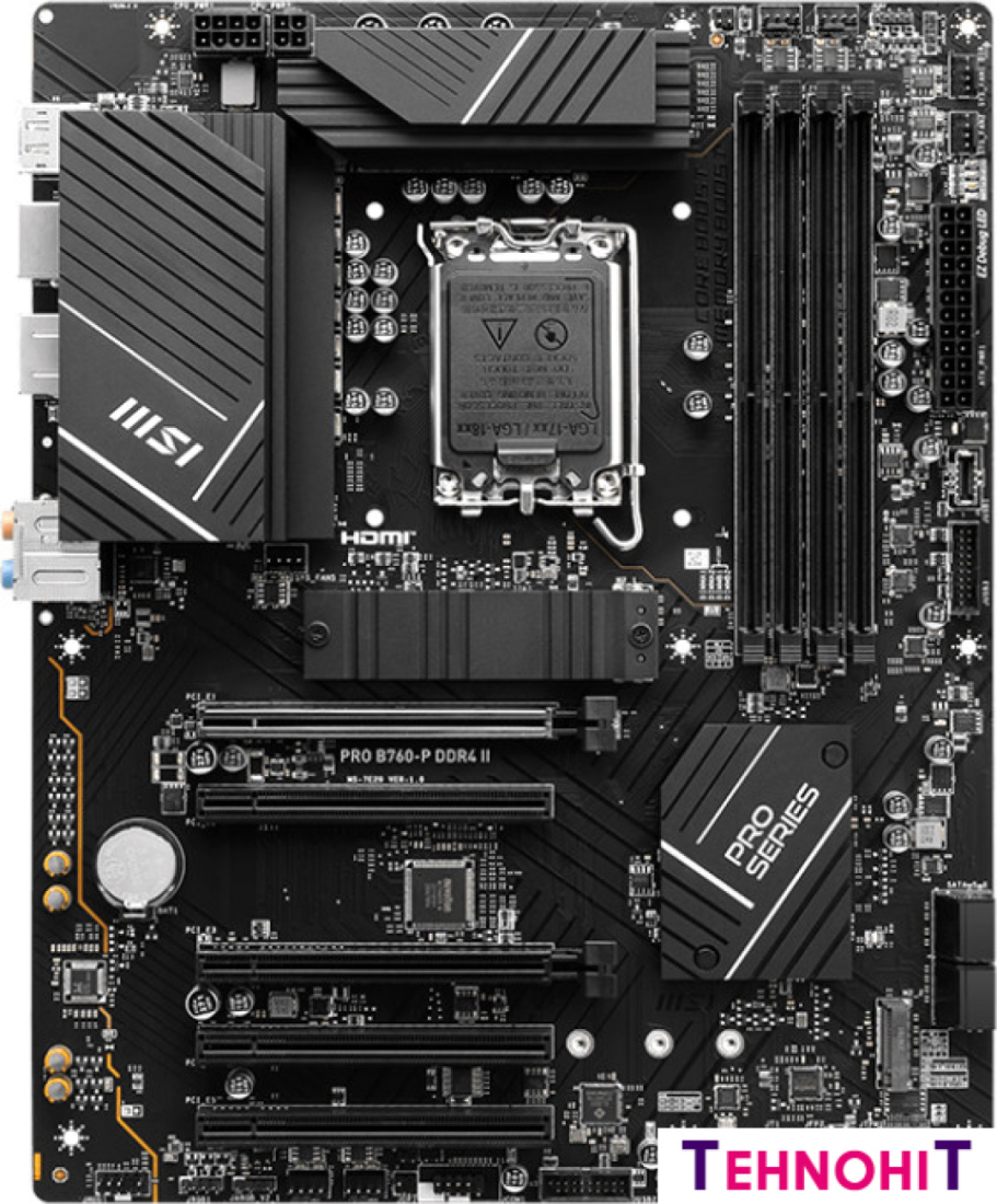 Материнская плата MSI Pro B760-P DDR4 II