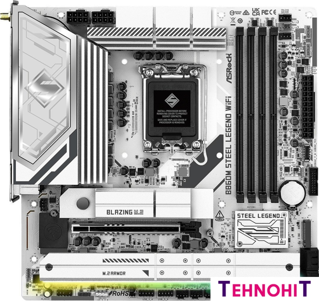 Материнская плата ASRock B860M Steel Legend WiFi