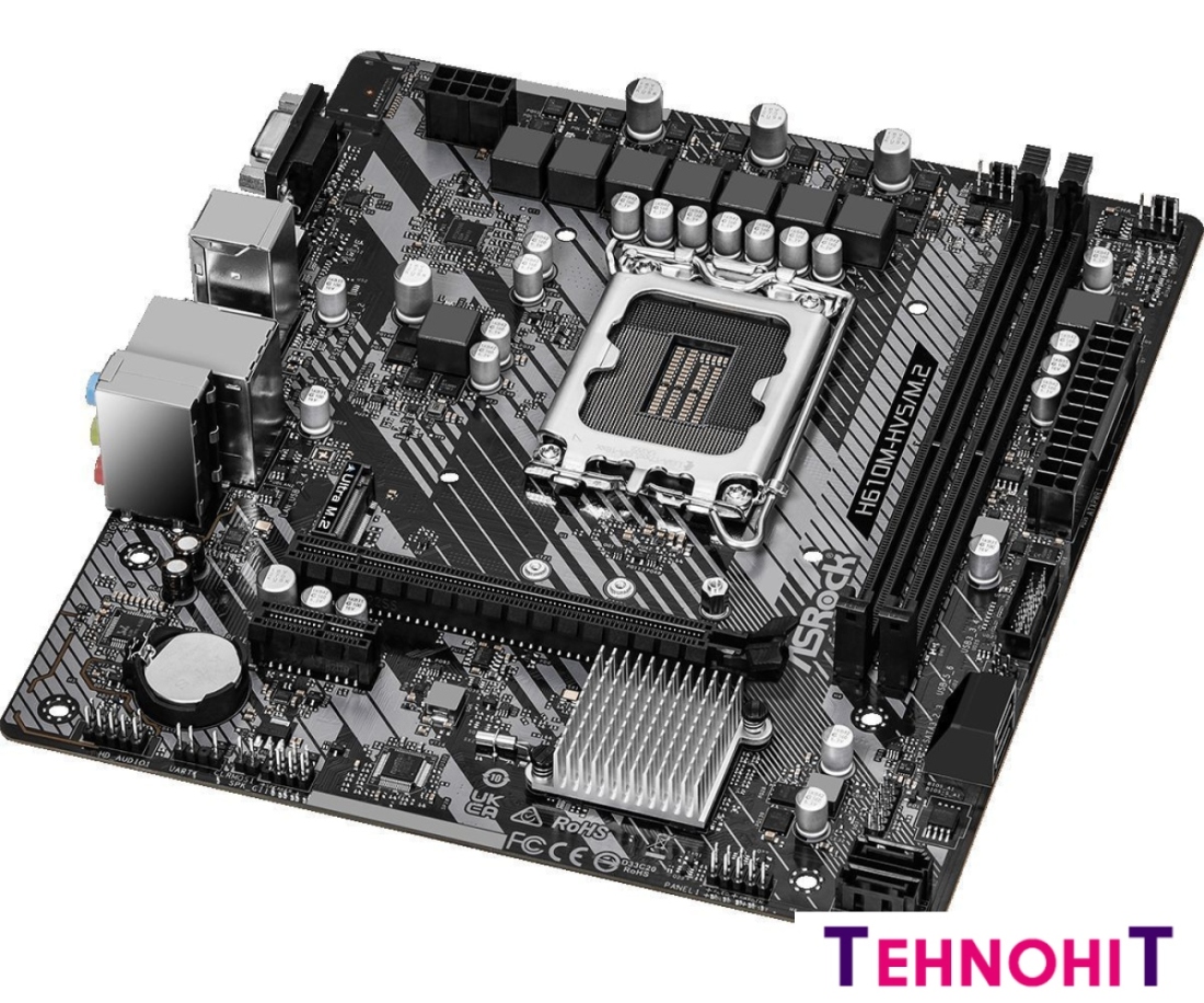 Материнская плата ASRock H610M-HVS/M.2 R2.0