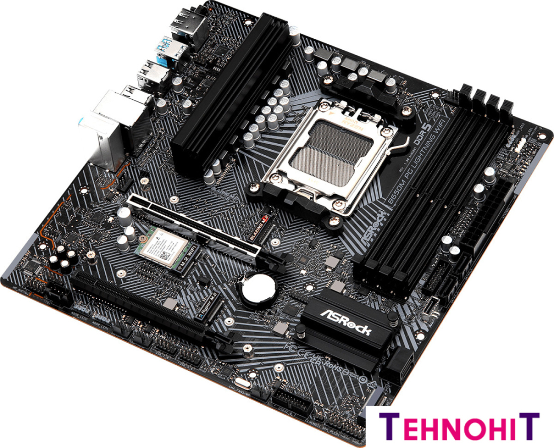 Материнская плата ASRock B650M PG Lightning WiFi