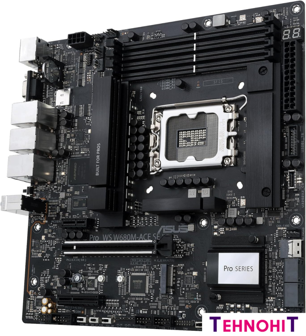 Материнская плата ASUS Pro WS W680M-ACE SE