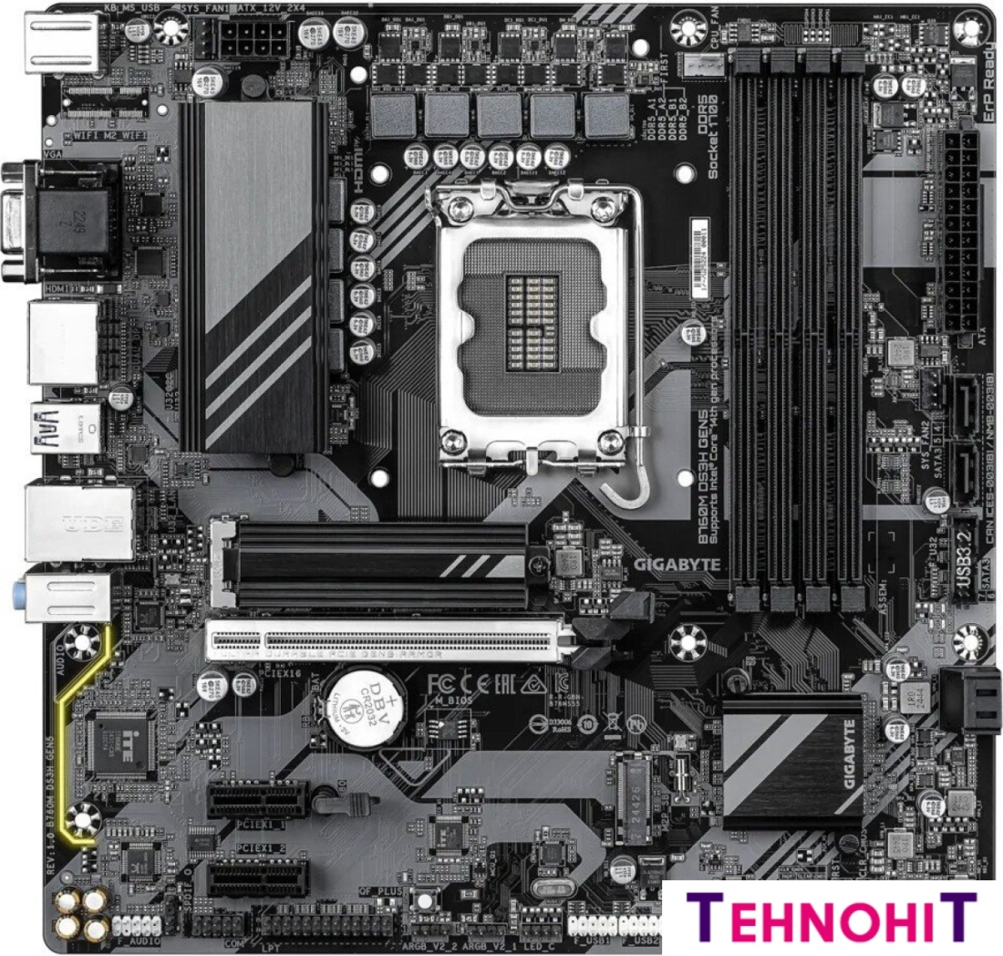 Материнская плата Gigabyte B760M DS3H GEN5