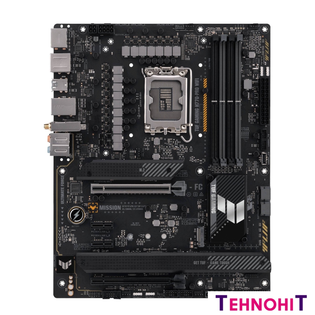 Материнская плата ASUS TUF Gaming H770-Pro WiFi