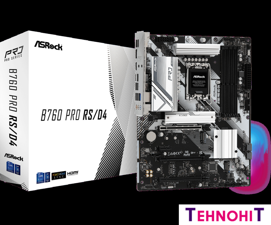 Материнская плата ASRock B760 PRO RS/D4