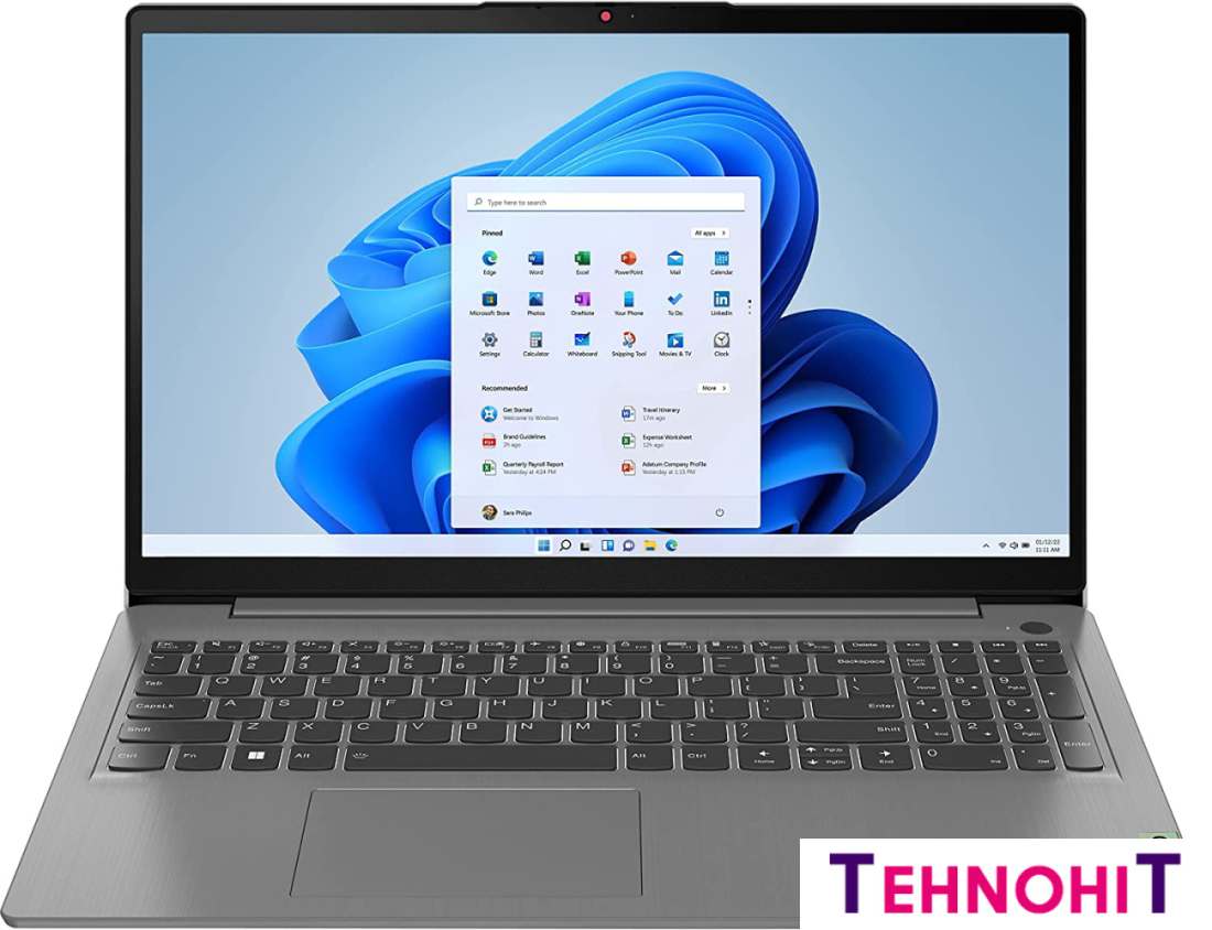 Ноутбук Lenovo IdeaPad 3 15IAU7 82RK013NRK