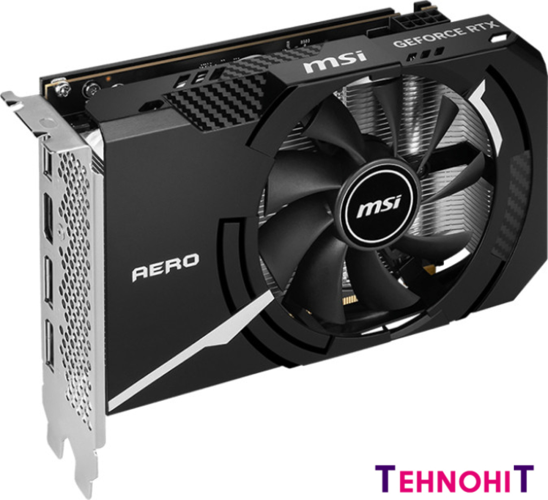 Видеокарта MSI GeForce RTX 4060 Aero ITX 8G OC