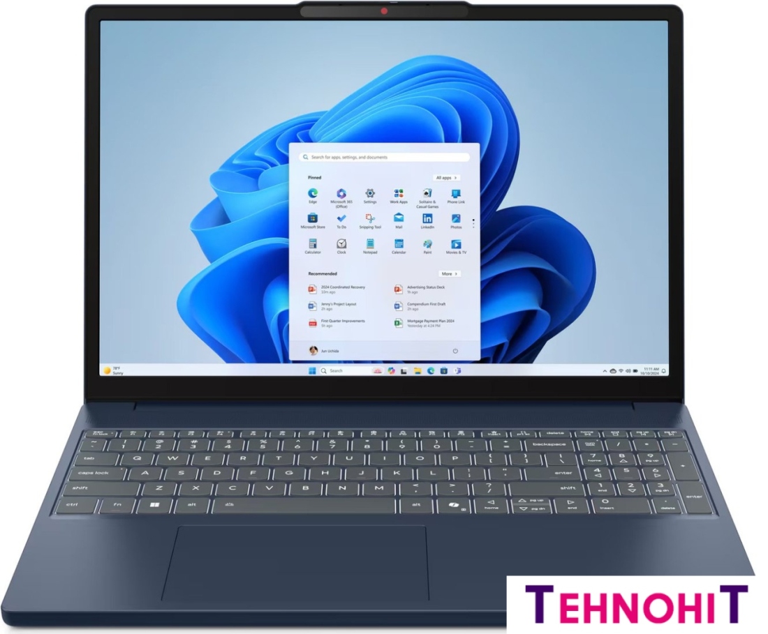 Ноутбук Lenovo IdeaPad Slim 3 15ARP10 83K700B0PB