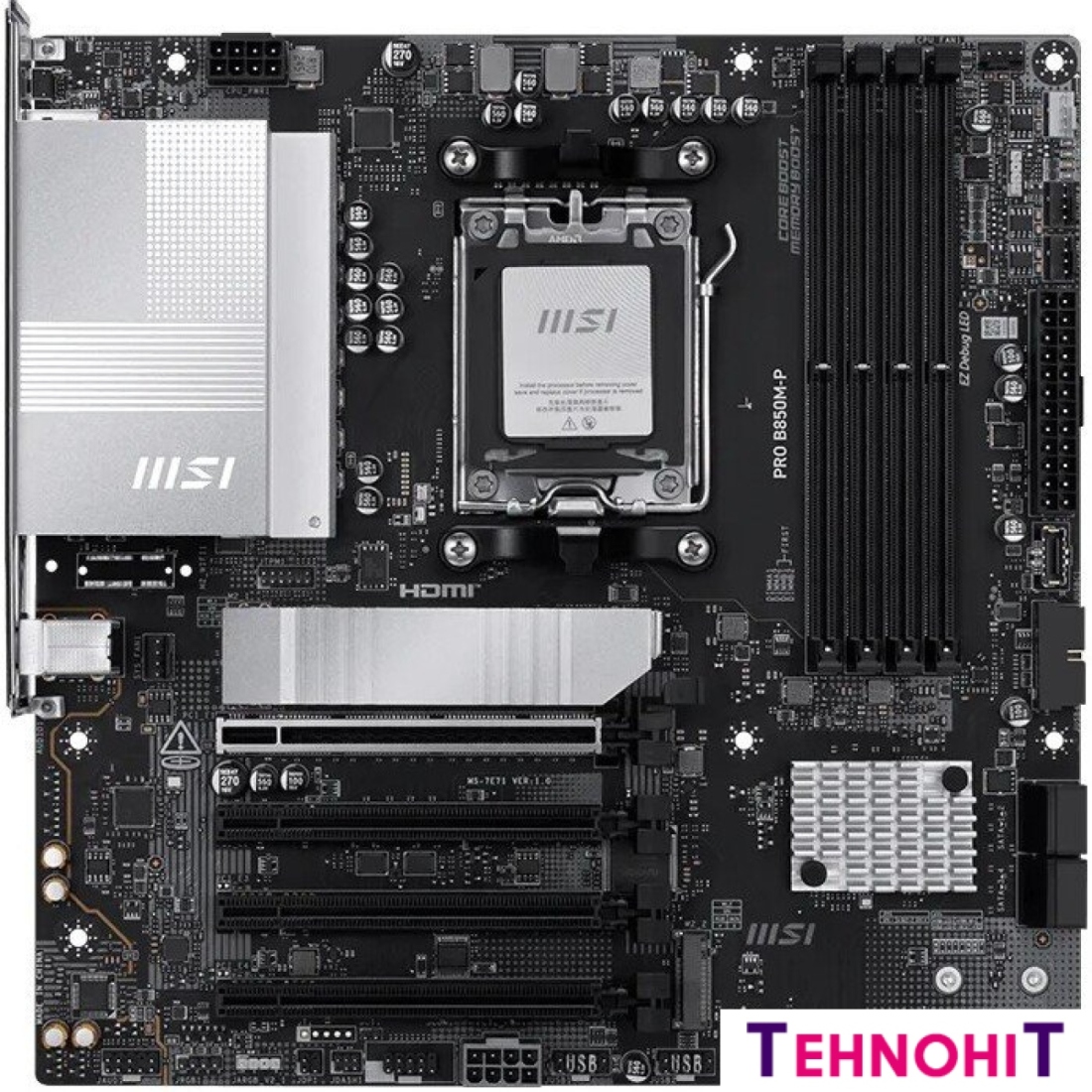 Материнская плата MSI Pro B850M-P