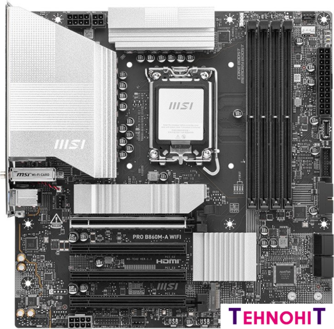 Материнская плата MSI Pro B860M-A WiFi