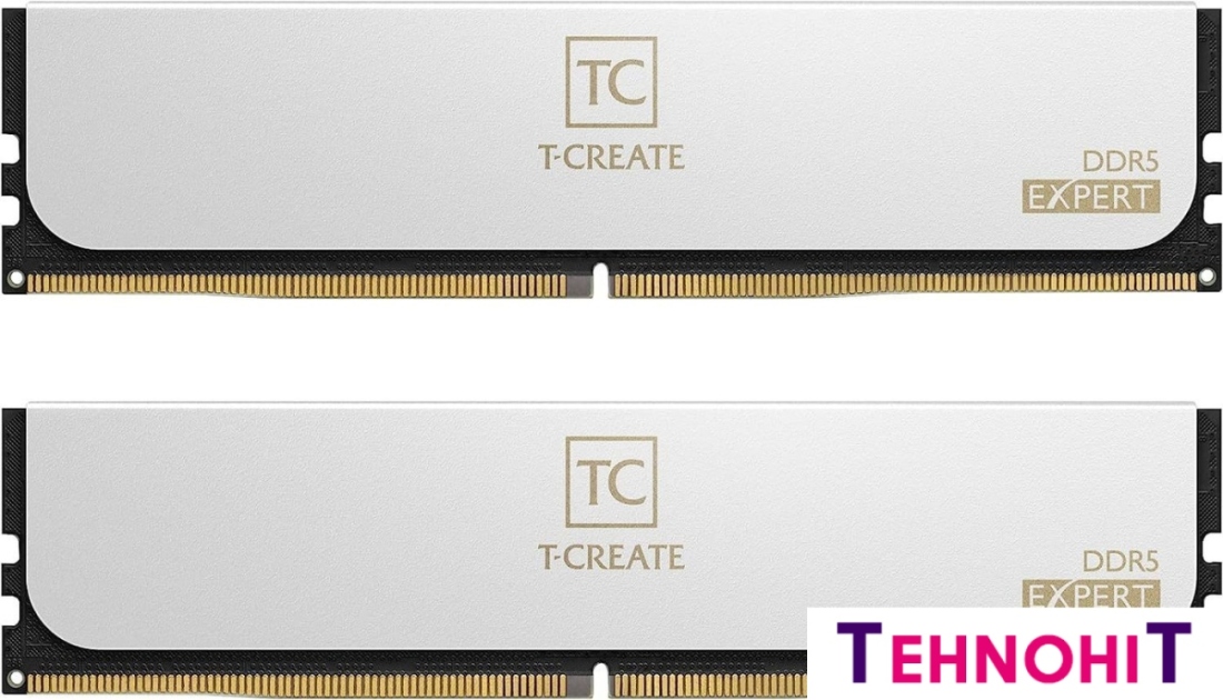 Оперативная память Team T-Create Expert 2x64ГБ DDR5 6400 МГц CTCWD5128G6400HC42CDC01