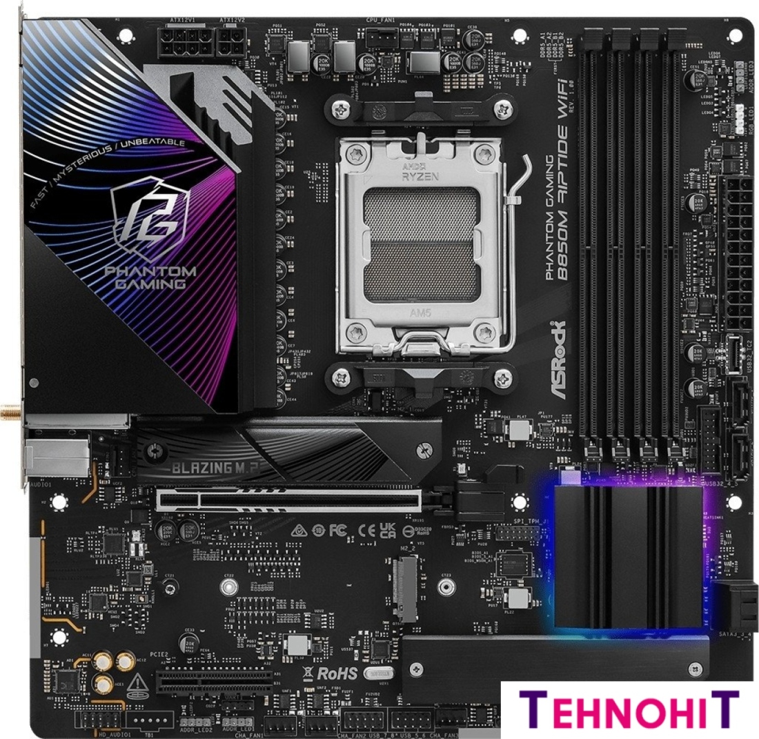 Материнская плата ASRock B850M Riptide WiFi