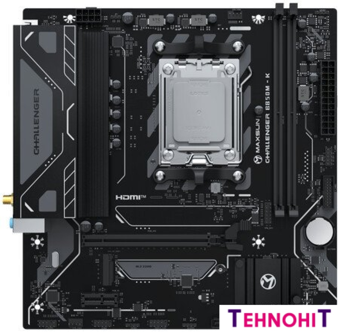 Материнская плата Maxsun Challenger B850M-K WiFi