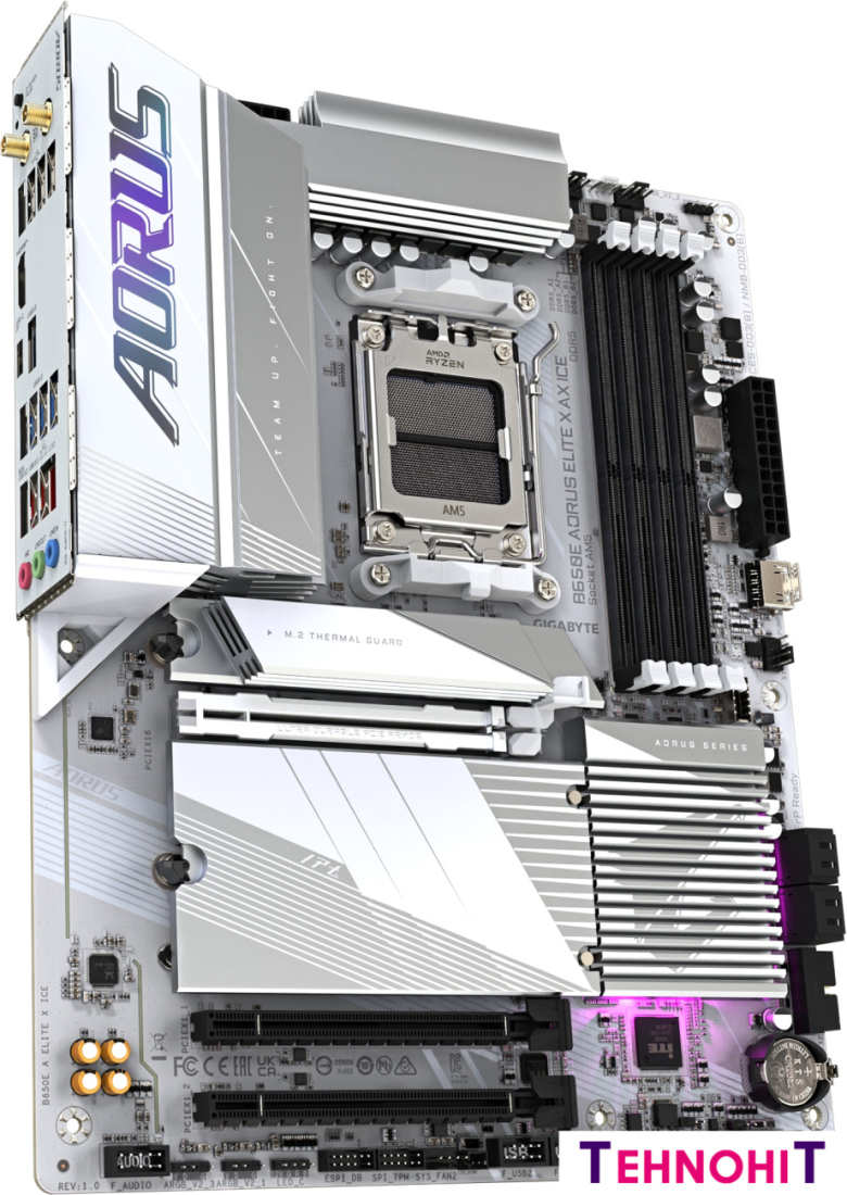 Материнская плата Gigabyte B650E Aorus Elite X AX ICE