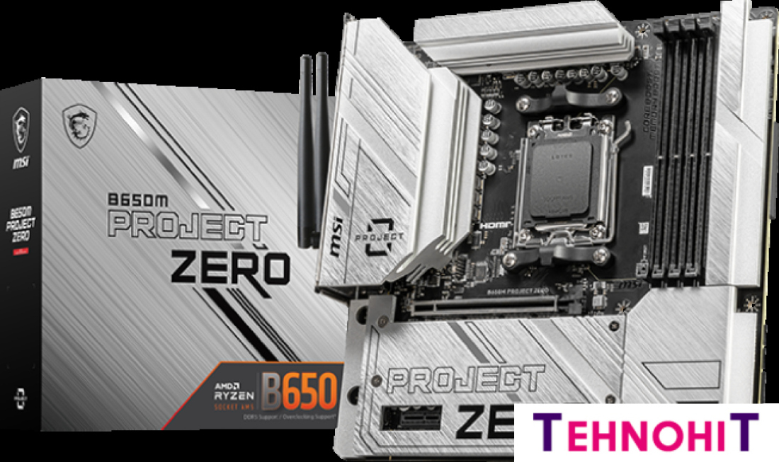 Материнская плата MSI B650M Project Zero
