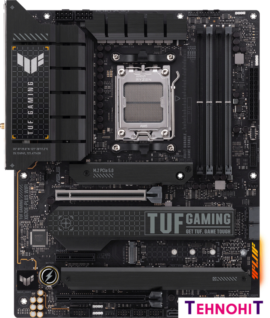Материнская плата ASUS TUF Gaming X670E-Plus WiFi