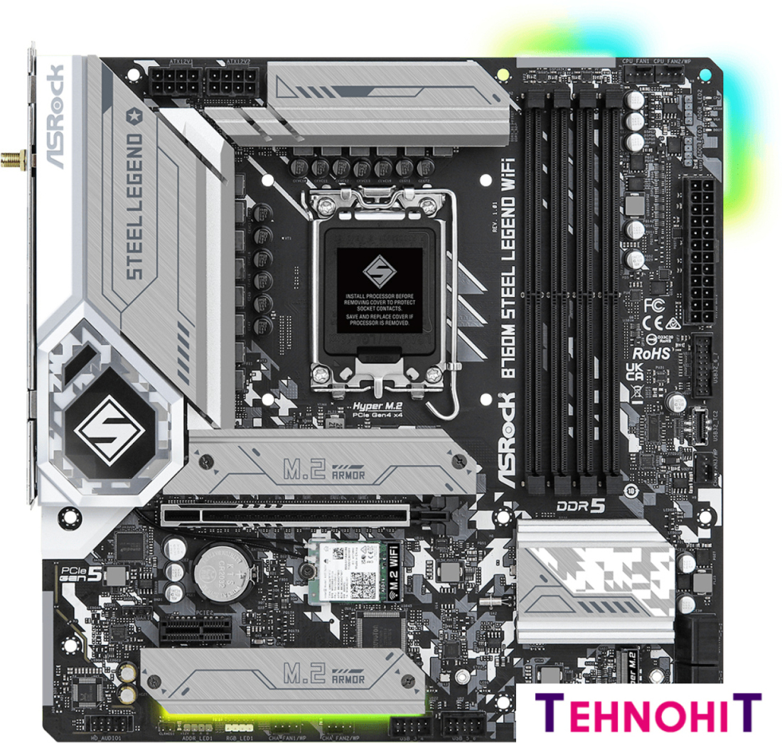 Материнская плата ASRock B760M Steel Legend WiFi