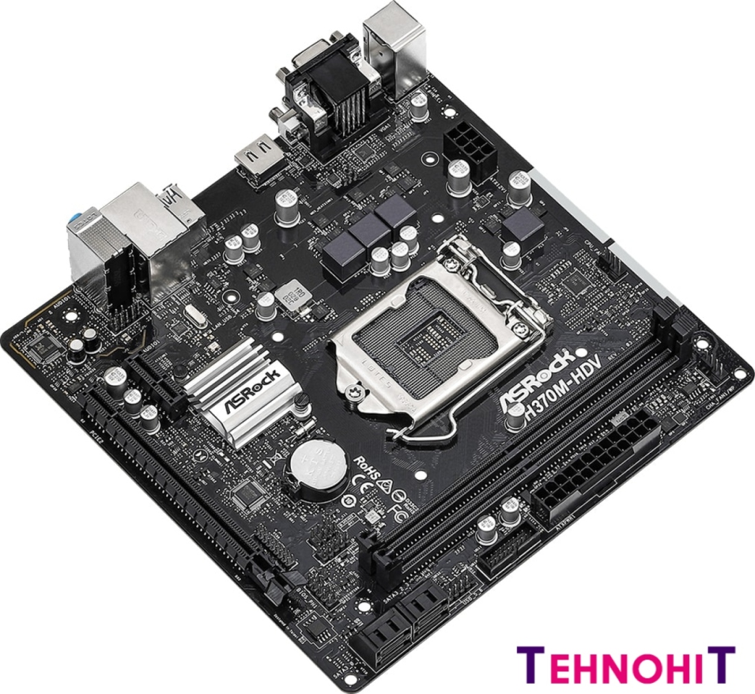 Материнская плата ASRock H370M-HDV