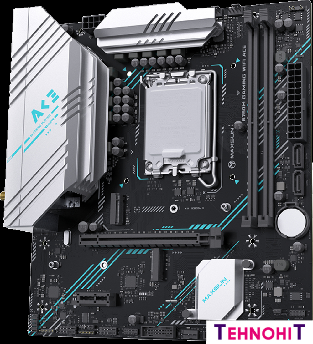 Материнская плата Maxsun B760M Gaming WiFi Ace