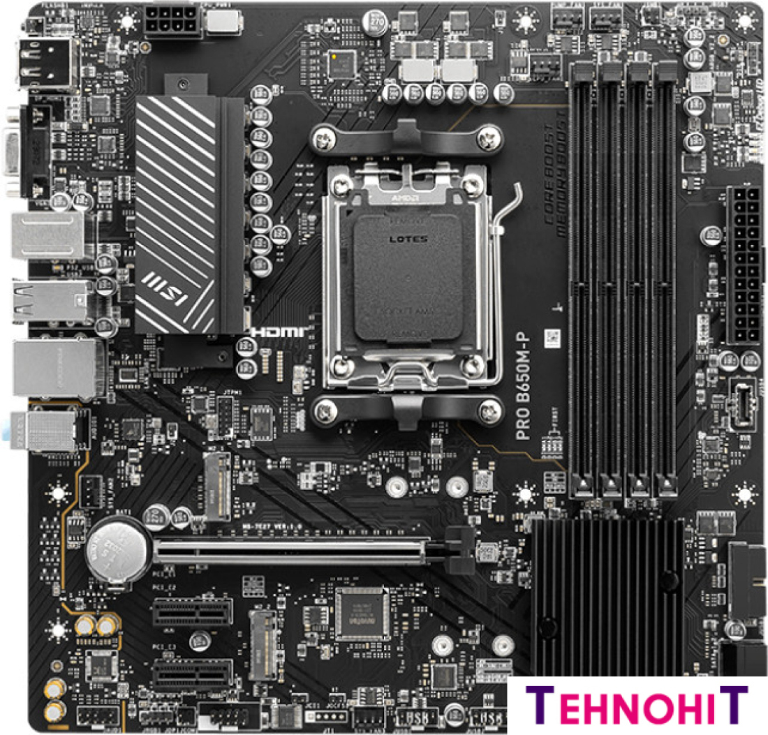 Материнская плата MSI Pro B650M-P