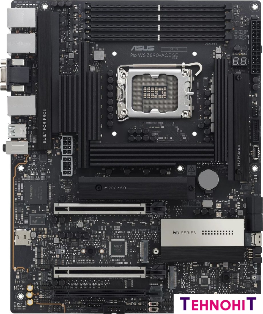Материнская плата ASUS Pro WS Z890-ACE SE