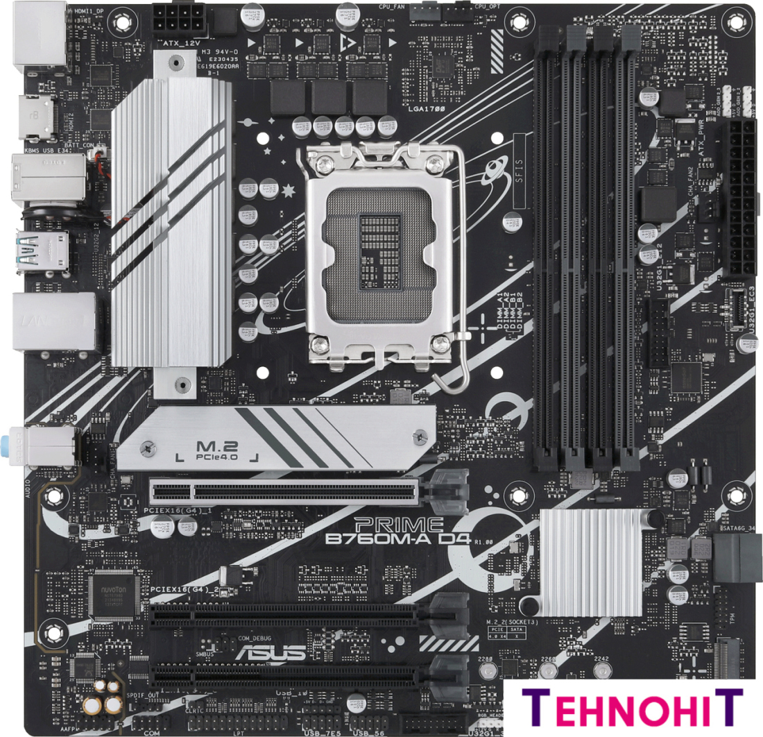 Материнская плата ASUS Prime B760M-A D4