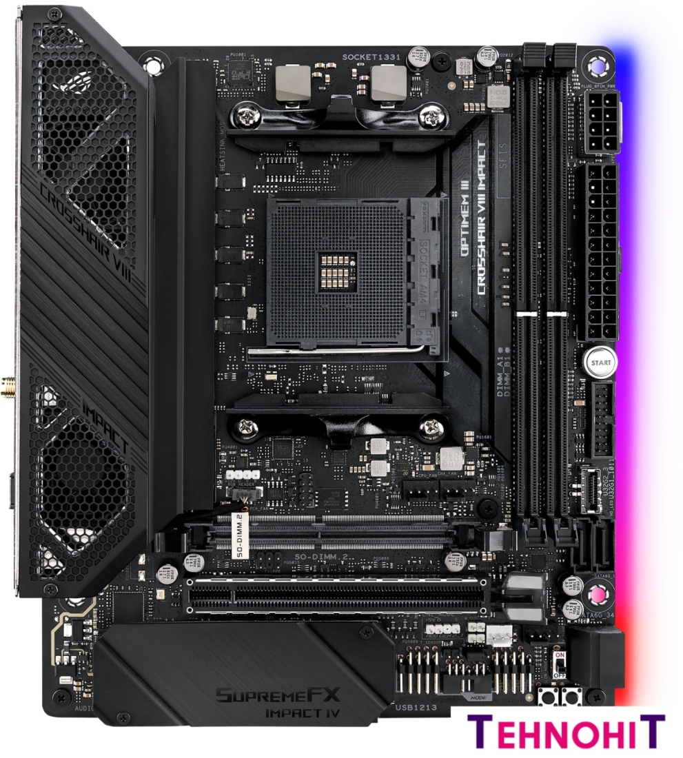 Материнская плата ASUS ROG Crosshair VIII Impact