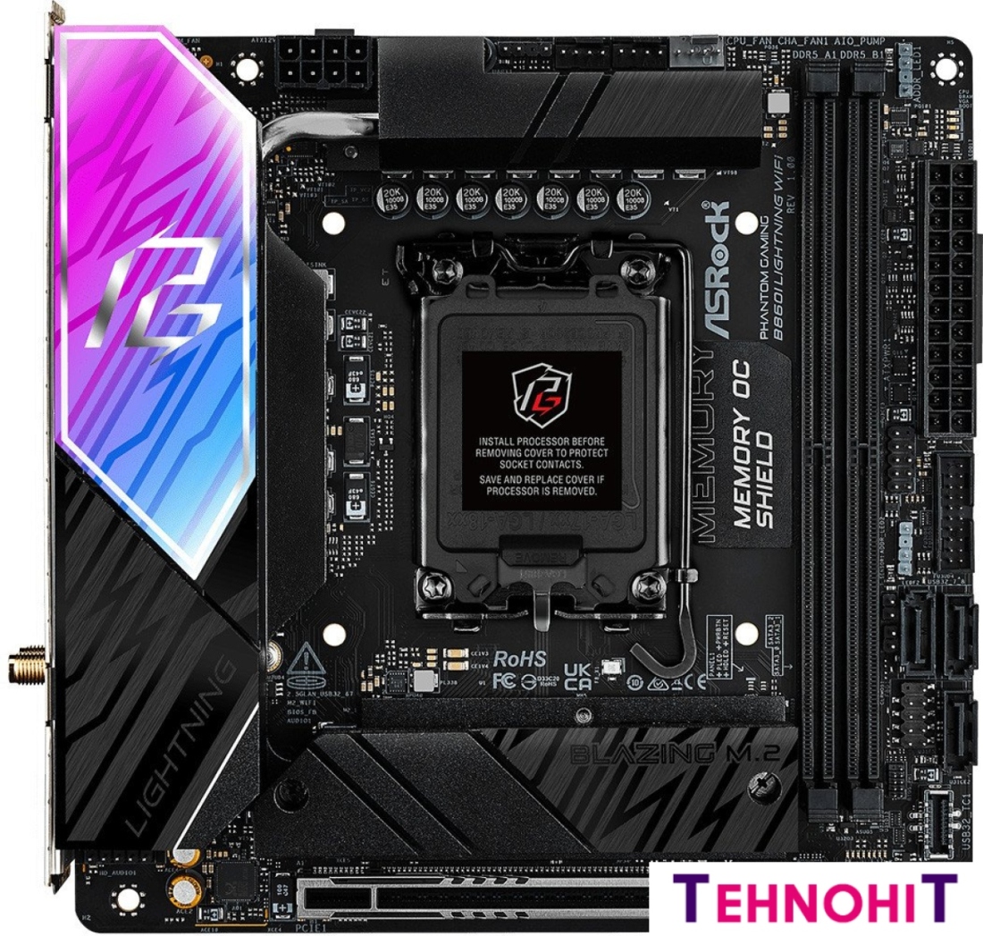 Материнская плата ASRock B860I Lightning WiFi