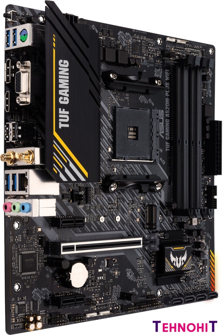 Материнская плата ASUS TUF Gaming A520M-Plus WiFi