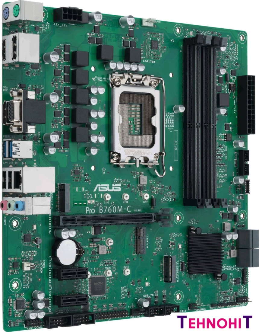 Материнская плата ASUS Pro B760M-C-CSM
