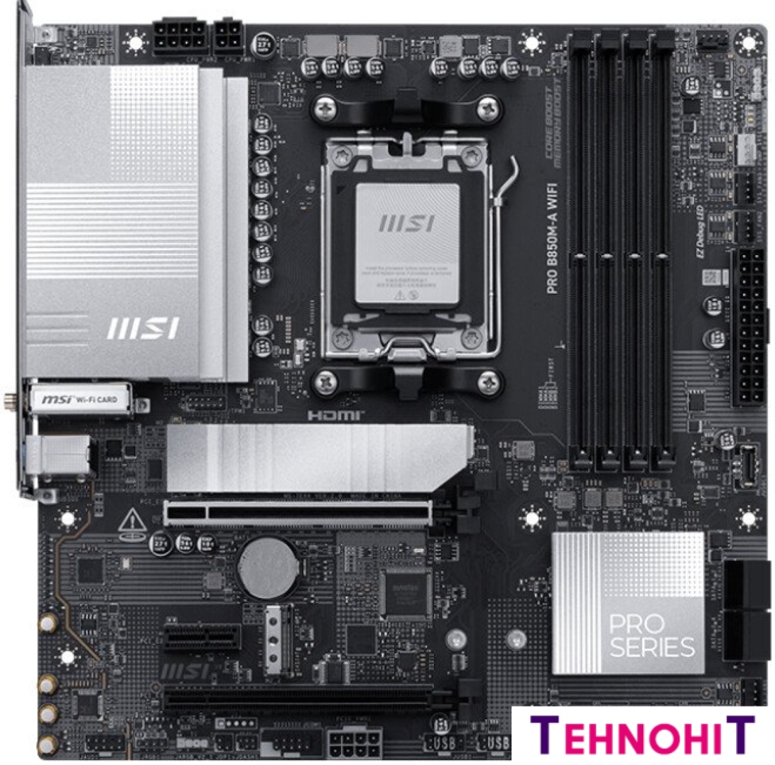 Материнская плата MSI Pro B850M-A WiFi