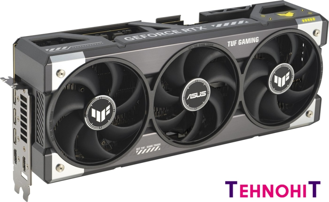 Видеокарта ASUS TUF Gaming GeForce RTX 5080 16GB GDDR7 OC Edition TUF-RTX5080-O16G-GAMING