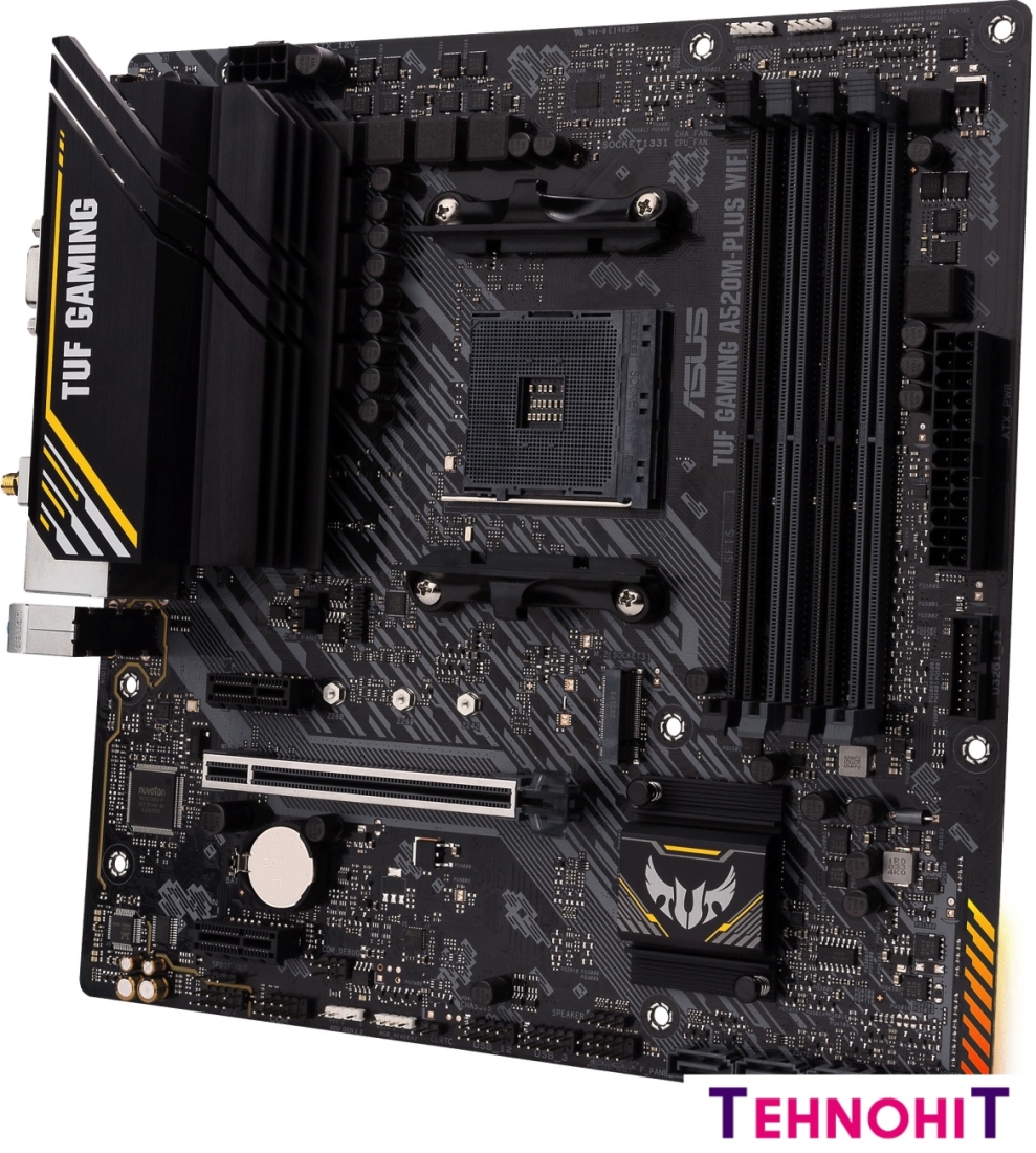 Материнская плата ASUS TUF Gaming A520M-Plus WiFi