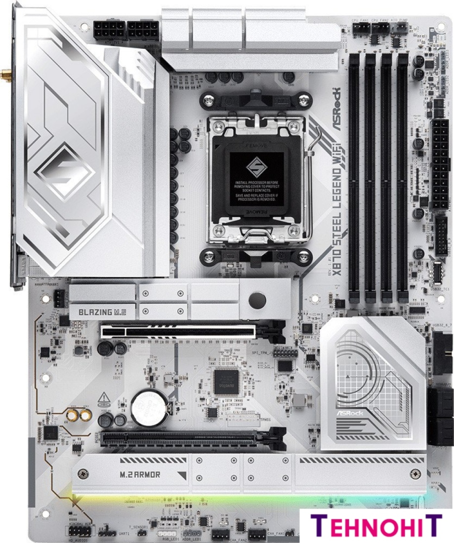 Материнская плата ASRock X870 Steel Legend WiFi
