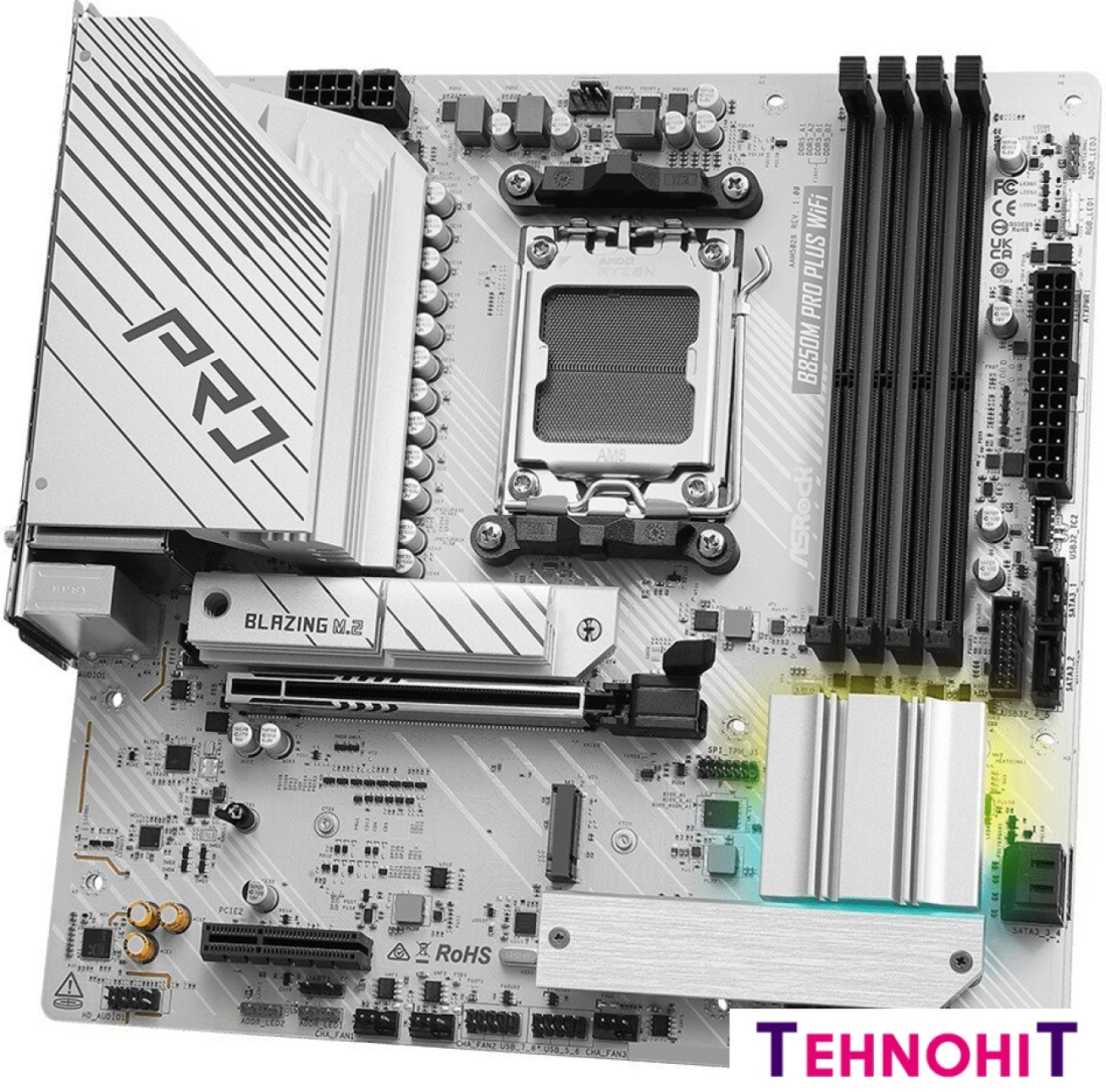 Материнская плата ASRock B850M Pro Plus WiFi