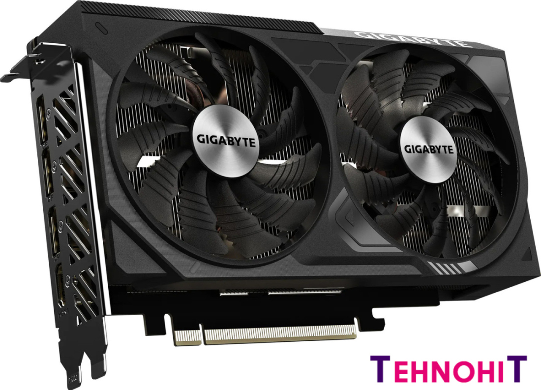 Видеокарта Gigabyte GeForce RTX 4060 Ti Windforce OC V2 8G GV-N406TWF2OCV2-8GD