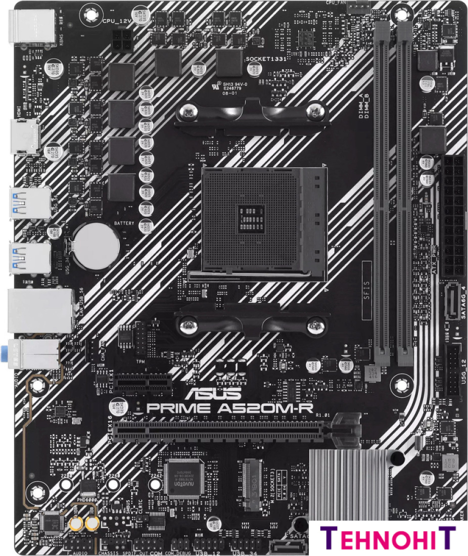 Материнская плата ASUS Prime A520M-R