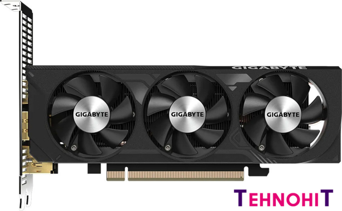 Видеокарта Gigabyte GeForce RTX 4060 OC Low Profile 8GB GV-N4060OC-8GL